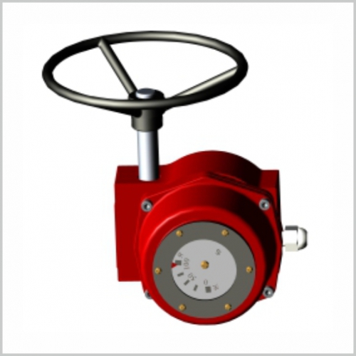 GWQT series partial rotary valve manual device