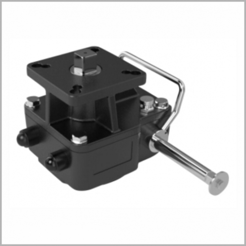FI series partial rotary valve manual device