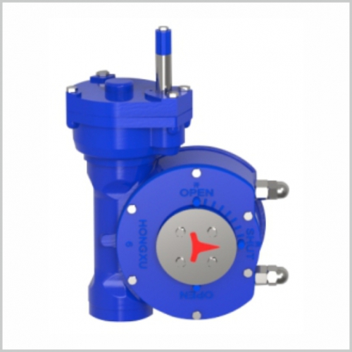 SC series partial rotary valve manual device