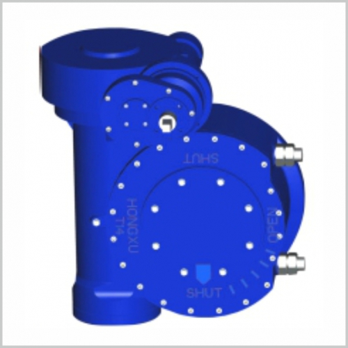 QDX-T Series Partial Rotary Valve Manual Device